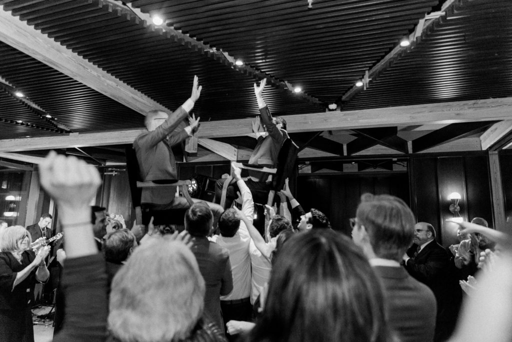 The Hora Dance at a District winery Wedding reception 